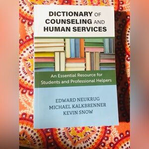 Dictionary of counseling of Human Services